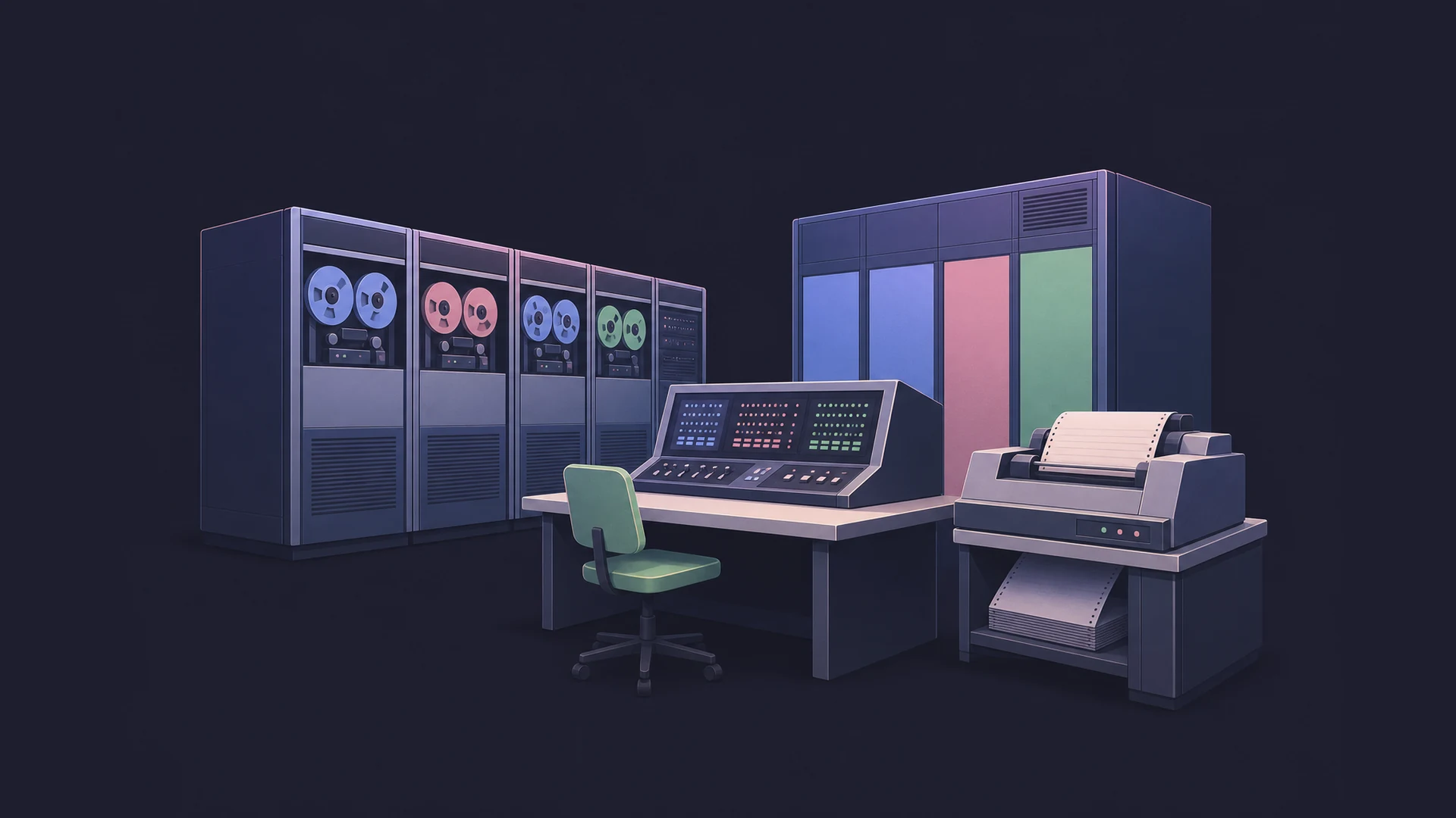 Mainframe, 1970s-80s